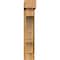 Ekena Millwork Balboa Block Rough Sawn Bracket w/ Offset Brace, Western Red Cedar, 6"W x 20"D x 32"H BKT0604X20X32BOA05RWR - alternate 4